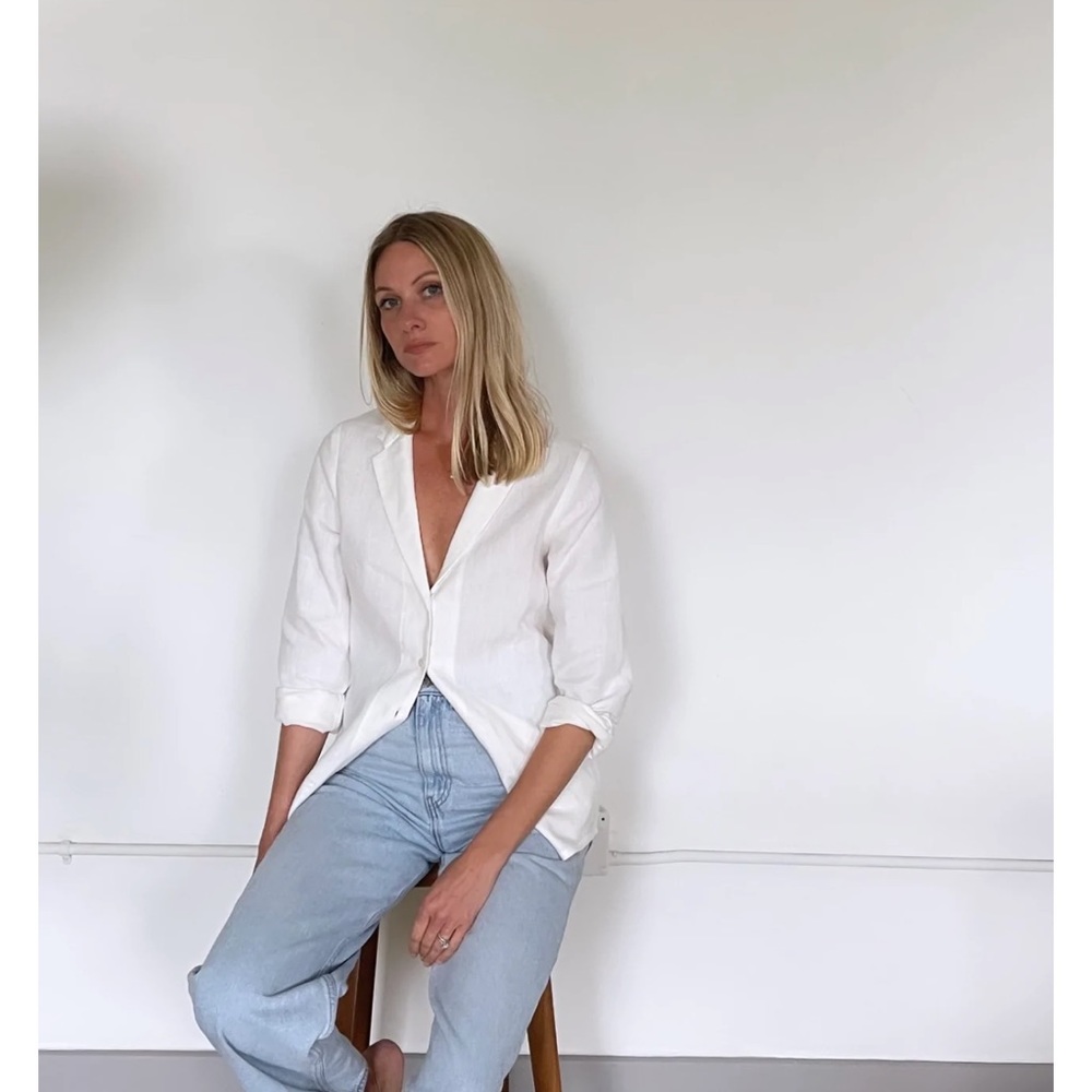 ISO: Vincent James Organic Linen Shirt in XS